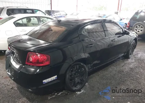 2014 Dodge Avenger Se from USA, damaged, VIN 1C3CDZABXEN108663
